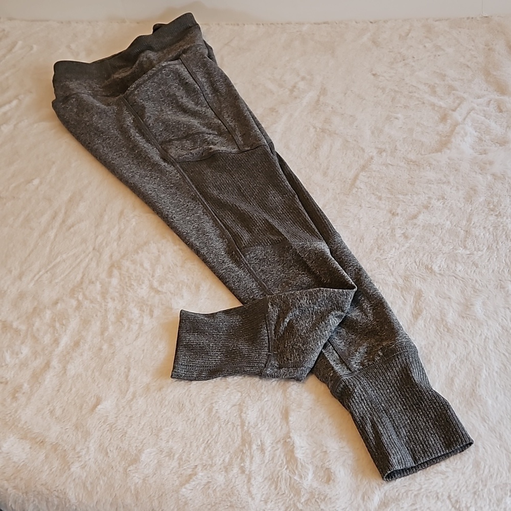 RBX Gray Leggings Small Drawstring Pockets - Picture 9 of 16